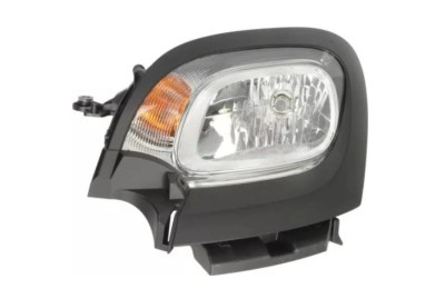 Far Fiat Panda (319), 05.2012-, model: Cross, montare fata, stanga, H4+PY21W; electric; cu becuri; halogen, MAGNETI MARELLI foto