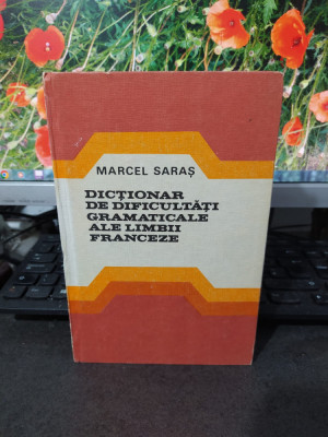 Saraș, Dicționar de dificultăți gramaticale ale limbii franceze, Buc. 1980, 173 foto