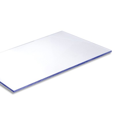Policarbonat solid, transparent, 1025 x 550 x 2 mm foto