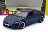 Macheta metalica BURAGO PORSCHE 1:24 TAYCAN 2019 albastru