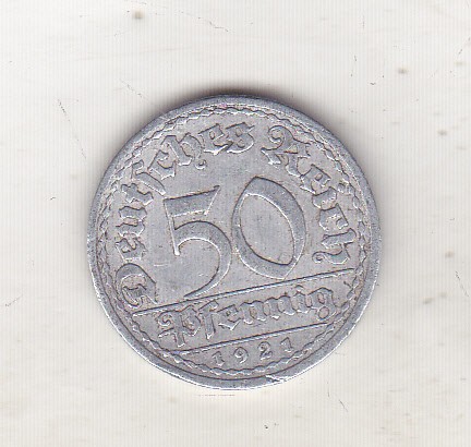 bnk mnd Germania 50 pfennig 1921 A