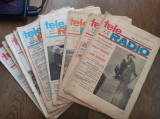 TELE RADIO, 1982, LOT 9 NUMERE * PRET PENTRU INTREG LOTUL