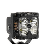 Proiector LED AWL67 AMiO 60W 6500K 6000lm 12V 24V 9-36V Spot IP67 95x80x90 mm E9 ECER10 pentru off-road, constructii si agricultura
