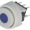 Comutator Tastatură DPDT LED Albastră 0.1A 30V Alb