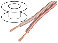 Cablu Difuzor 2x1mm2 Cu Transparent foto