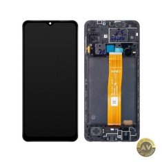 Display cu Touchscreen Samsung Galaxy A12 A125 cu Rama Negru Service Pack GH82-24491A