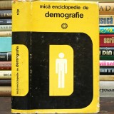 Mică Enciclopedie de Demografie AZ