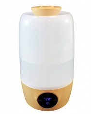 Umidificator de Aer Ultrasonic cu Timer si Telecomanda, Reglare Intensitate, 4L, Randament 350ml/h, Putere 25W foto