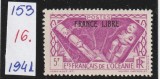 Oceania franceza 1941 - Laimotive nationale, supratipar FRANCE LIBRE,MNH.Mi.153