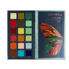 Trusa machiaj farduri de ochi, Beauty Glazed, Color Flame, B111