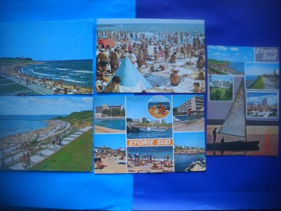 HOPCT LOT NR 748 EFORIE SUD-CT-5 CARTI POSTALE-RSR-CIRCULATE foto