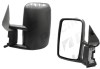 Oglinda exterioara VW LT2 05.1996-12.2005 Partea Stanga Crom Asferica Manuala Fara Incalzire 2D1857501A 513495110H, carcasa neagra