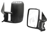 Oglinda exterioara VW LT2 05.1996-12.2005 Partea Stanga Crom Asferica Manuala Fara Incalzire 2D1857501A 513495110H, carcasa neagra