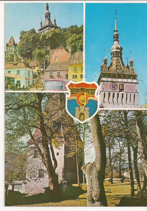 RF14 -Carte Postala- Sighisoara, necirculata 1974