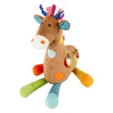Jucarie gigant din plus cu activitati Girafa, PlayQ Sigikid