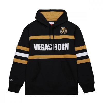Vegas Golden Knights hanorac de bărbați cu glugă Head Coach Hoodie Current Logo - M foto