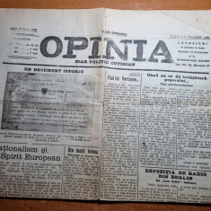 opinia 14 septembrie 1926-patriarhul miron cristea si facultatea de teologie