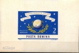 Romania 1963 Space imperf. sheet Mi.B56 MNH DF.015