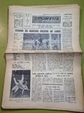 Ziarul sportul popular 13 octombrie 1967 - steaua bucuresti lider la fotbal
