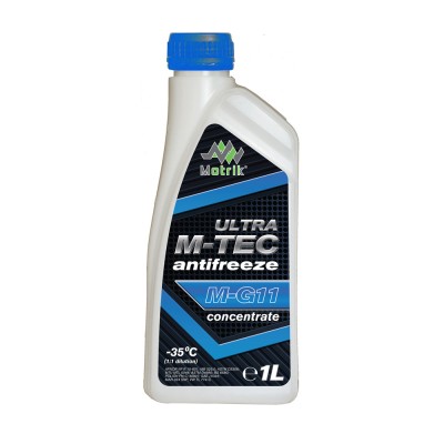 Antigel concentrat MOTRIK Ultra M-Tec G11 albastru 1l foto