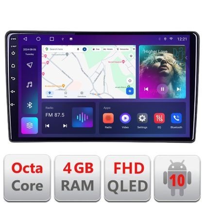 Navigatie Renault Trafic 2008-2012 Android Ecran QLED octa core 4+64 carplay android auto CarStore Technology