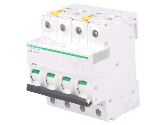 &Icirc;ntrerupător de supracurent 50A 4P 400V C