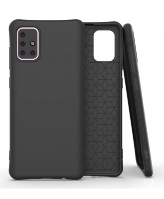 Husa Anti Shock Matt TPU Samsung Galaxy S10 Lite, G770 Gri foto