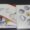 Folder medalii aniversare Germania placate argint