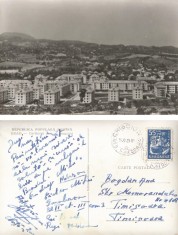 *Romania, Brad, Cartierul nou al orasului, carte postala ilustrata, circulata intern, 1965