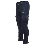 Blugi Moto Cargo Albaștri PES &ndash; Protecții Nivel 2, Material PES Invicta Technology&trade; AA Single-Layer