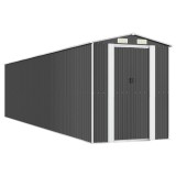 Cumpara ieftin Sopron de gradina, antracit, 192x855x223 cm, otel galvanizat