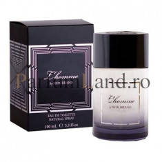 Parfum New Brand L&amp;amp;#039;Homme 100ml EDT/ replica Yves Saint Laurent - La nuit de l&amp;amp;#039;homme foto