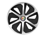Cumpara ieftin Set 4 capace roti Roco Gri-Negru R14 pentru gama auto Alfa Romeo, Autohelix MSA