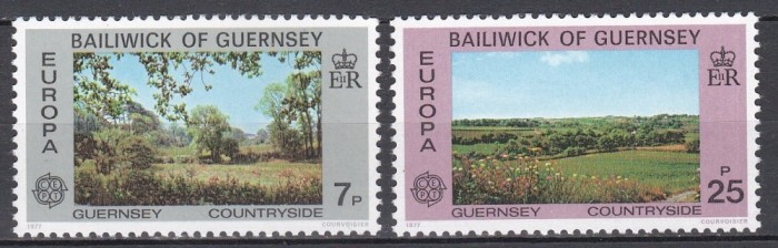 Guernsey 1977 - EUROPA - Peisaje, MNH