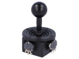 Joystick Biaxial 0-10k&Omega; OM201B-M4