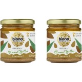 Pachet Crema de Migdale Cremoasa Ecologica/Bio 170g + 170g