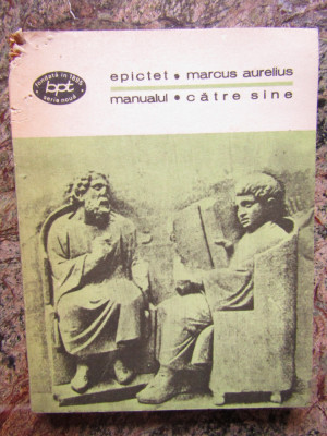 Epictet / Marcus Aurelius - Manualul / Către sine foto