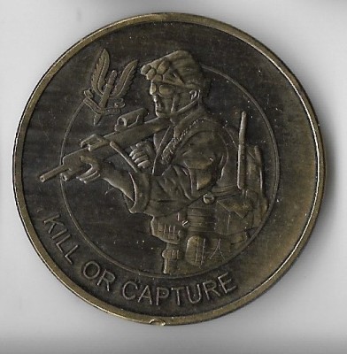 Medalie Kill or capture - Marea Britanie, 40 mm foto