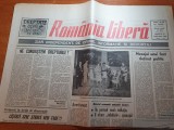 Ziarul romania libera 10 februarie 1990- art.&quot;mesajul unui fost detinut politic&quot;