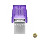 Memorie Externa USB-A 3.2 / USB-C Kingston microDuo 3C 128Gb DTDUO3CG3/128GB