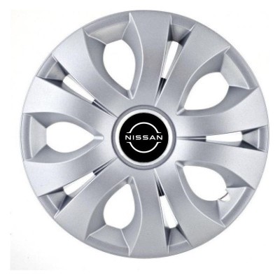Set 4 Capace Roti Autohelix MSA&amp;reg; potrivite jantelor de 16 inch, Compatibil Cu Nissan Nou, model Top Gray foto