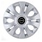 Set 4 Capace Roti Autohelix MSA&reg; potrivite jantelor de 16 inch, Compatibil Cu Nissan Nou, model Top Gray