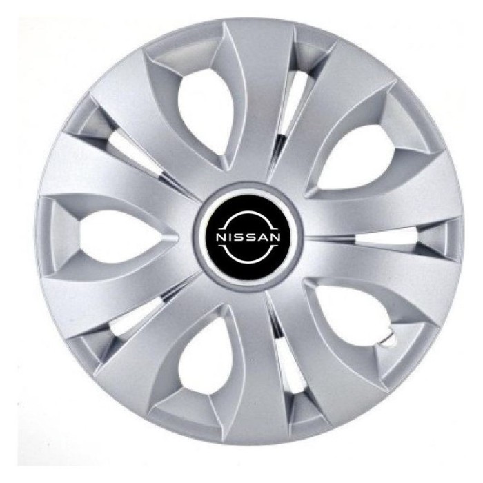 Set 4 Capace Roti Autohelix MSA&reg; potrivite jantelor de 16 inch, Compatibil Cu Nissan Nou, model Top Gray