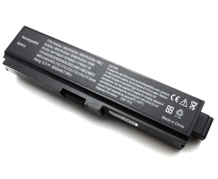Baterie ToshibaDynabook MX 34 9 celule, Dynabook MX 43KWH 9 celule, Dynabook Qosmio T550 9 celule, Dynabook
