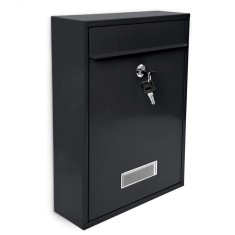 Cutie postala, H 35 cm, Negru