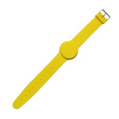 Bratara de proximitate MIFARE (13.56MHz), silicon galben CSW-MF13-Y