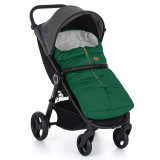 Sac de iarna pentru carucior PetiteMars 100x48 cm impermeabil extensibil 3 in 1 green, Petite&amp;Mars