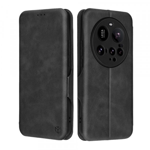 Husa pentru Xiaomi 15 Ultra, Techsuit, Safe Wallet Plus, Neagra