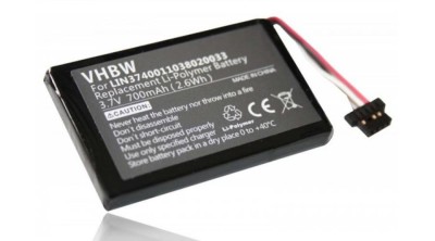 &amp;Icirc;nlocuire baterie GPS VHBW pentru Navigon LIN3740011040008007, LIN3740011038020033 - 700mAh, 3.7V foto