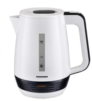 Fierbator Heinner HEK-17WH, 1.7 L, element incalzire inox, oprire automata foto